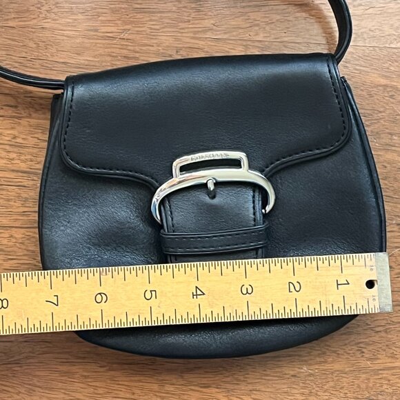 Cole Haan Little Black Leather Purse - Picture 9 of 10